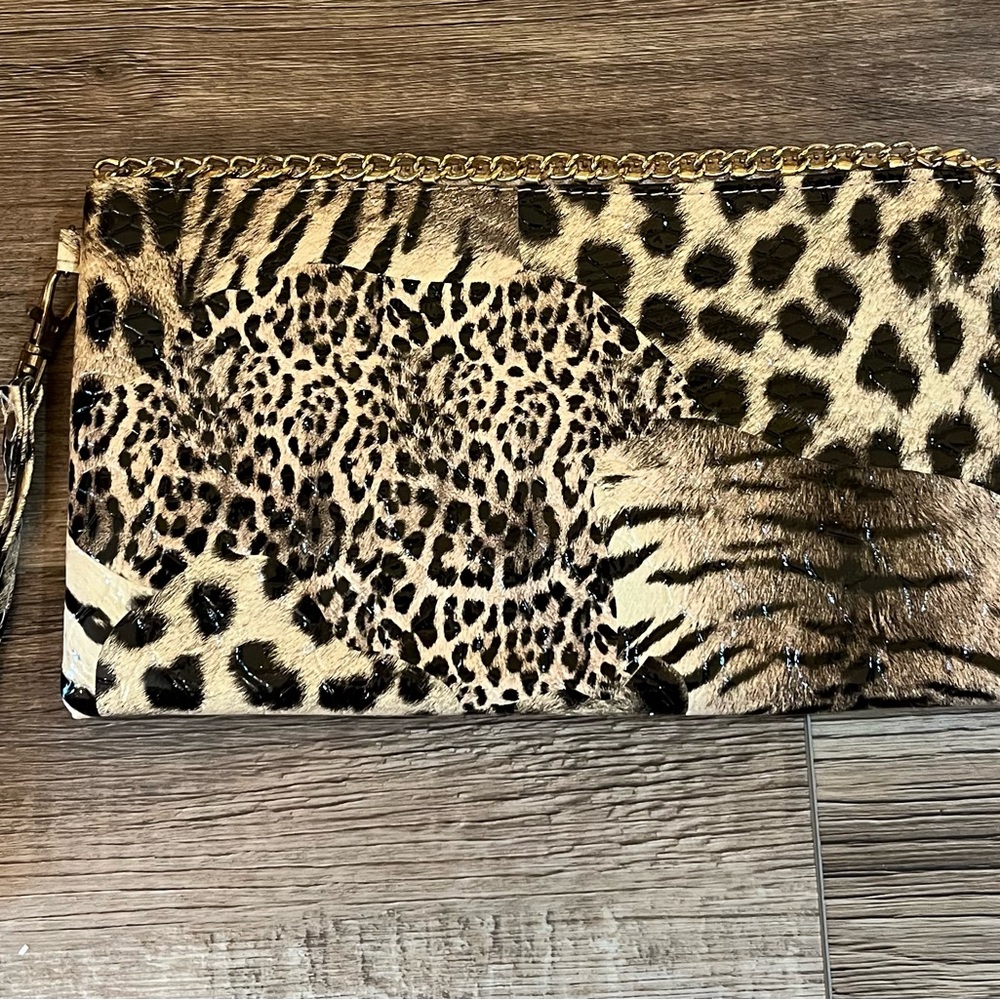 Leopard Print Women's Clutch